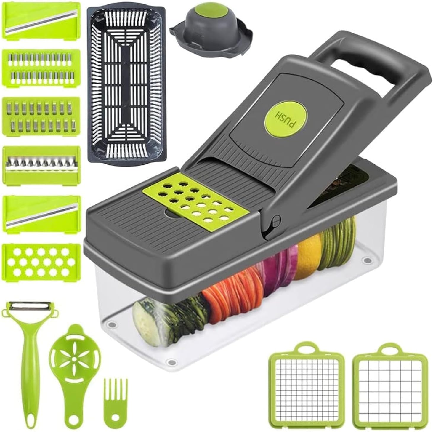 Kitchen Ideas 14PC Veggie Slicer Kitchen Ideas 14PC Veggie Slicer
